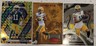 2025 Panini Mosaic yellow #264 Jayden Reed + Select #258 + Contenders #22