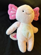 Minky SOPHIA 13 inch Pink Axolotl Plush Toy Bean Bag Weighted Earth Pals FIESTA