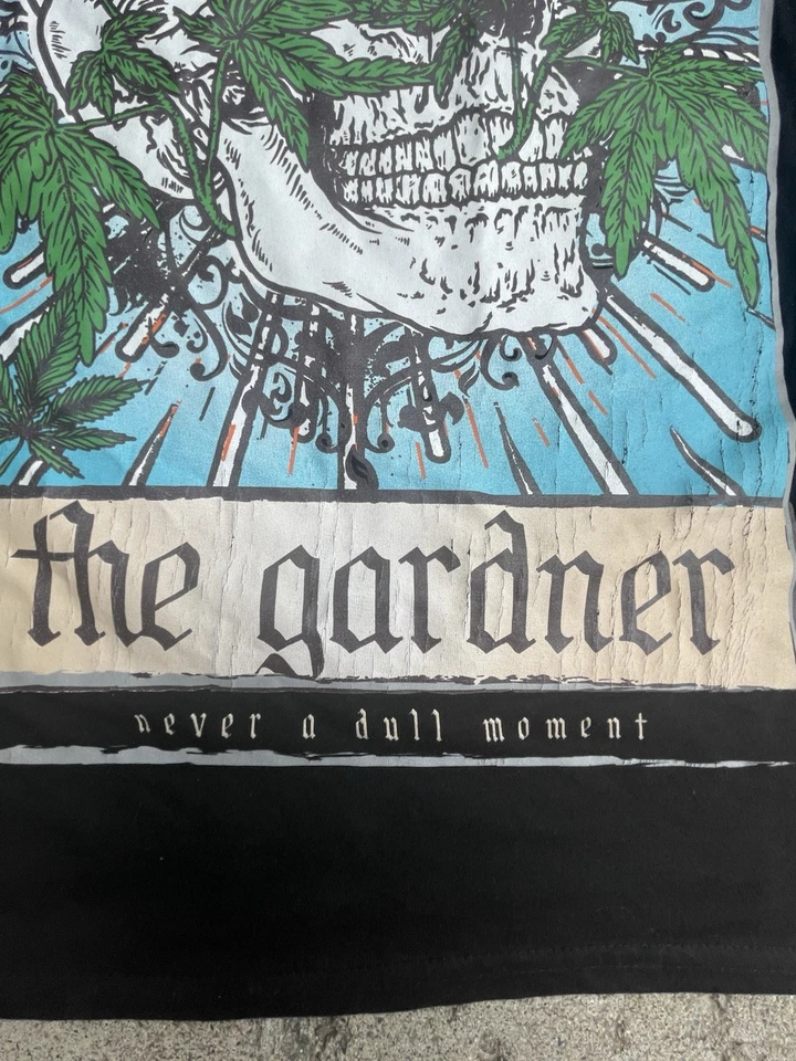 Camiseta Fresh Laundry The Gardner 3XL Streetwear Stoner de 2 caras Foto 3 de 4