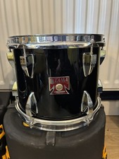Tama Vintage Swingstar 10x8" Tom 1983 Red Badge Black ZOLA COAT