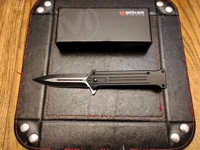BOKER MAGNUM  Intricate Compact 3.4'' 440A S.S. Blade Assisted Open 4.0 OZ