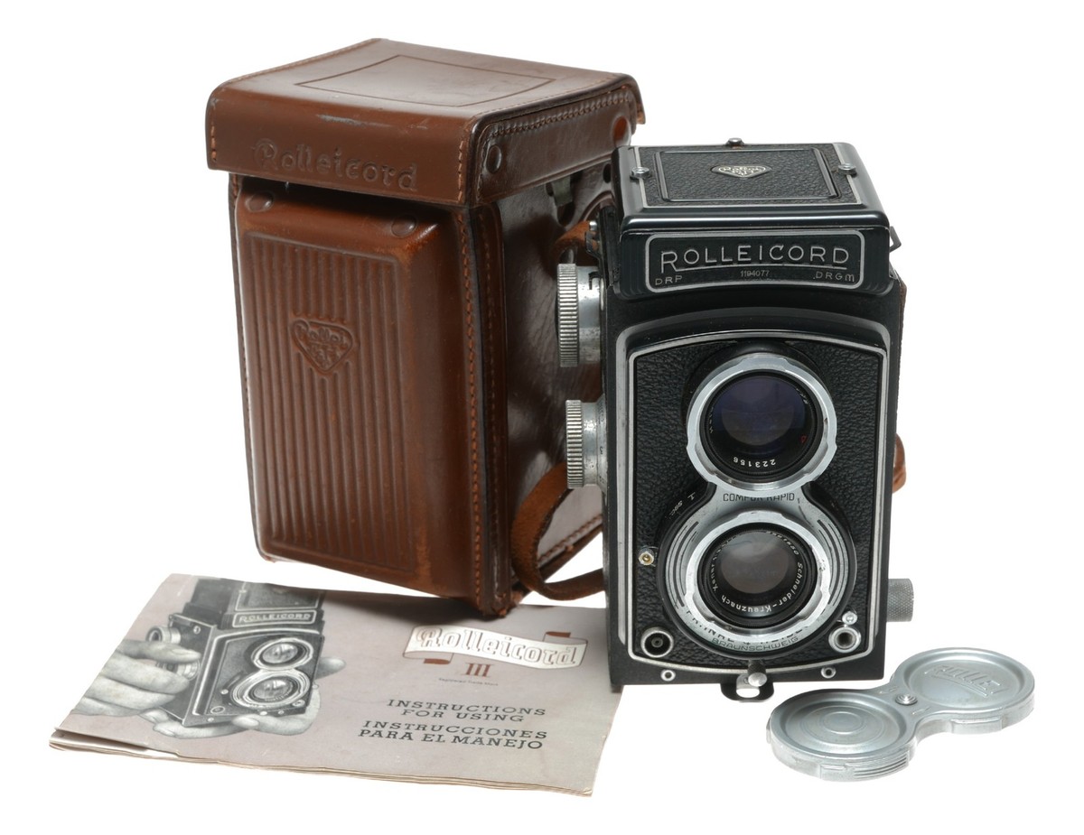 ROLLEI ROLLEICORD IV W. Xenar 3.5/75mm & Case #1353068 (1708803590) EUR