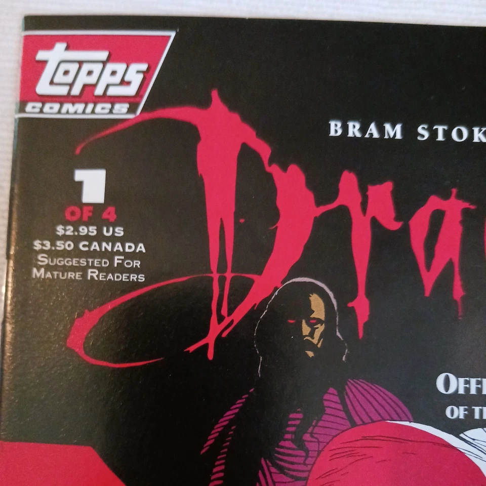 Dracula Bram Stokers #1 with trading cards - Image 4 of 4