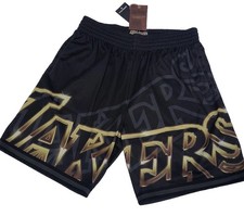 Mitchell ness Los Angeles Lakers basketball shorts size L