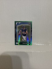 2024 Panini Donruss Optic - Rated Rookie Caleb Williams #201 Green Hyper (RC)