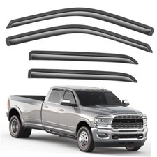 Out-Channel Window Visors Rain 2009-2024 Ram 1500/2010-2025 Ram 2500 3500