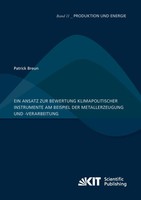 Patrick Breun | Ein Ansatz Zur Bewertung Klimapolitischer Instrumente Am...
