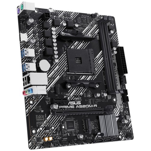 ASUS Prime A520M-R Mainboard - A520-Chipsatz, Sockel AM4, DDR4 - Bild 5 von 6
