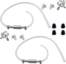 Brake Bleeder Hose, One Way Check Valve Tube Bleeding Tool Kit, Universal Car Mo