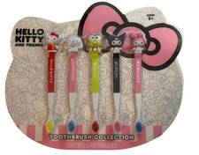 SANRIO Hello Kitty and Friends Toothbrush Collection Set of 5