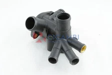 Flange Thermostat for Volkswagen Golf II Jetta II Polo II - Topran 107 329