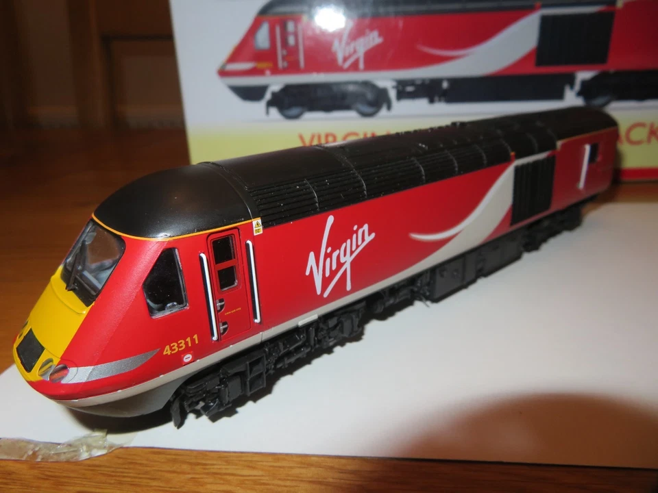hornby r3390tts virgin class 43 hst train pack dcc sound removed is now analogue - Image 3 of 4