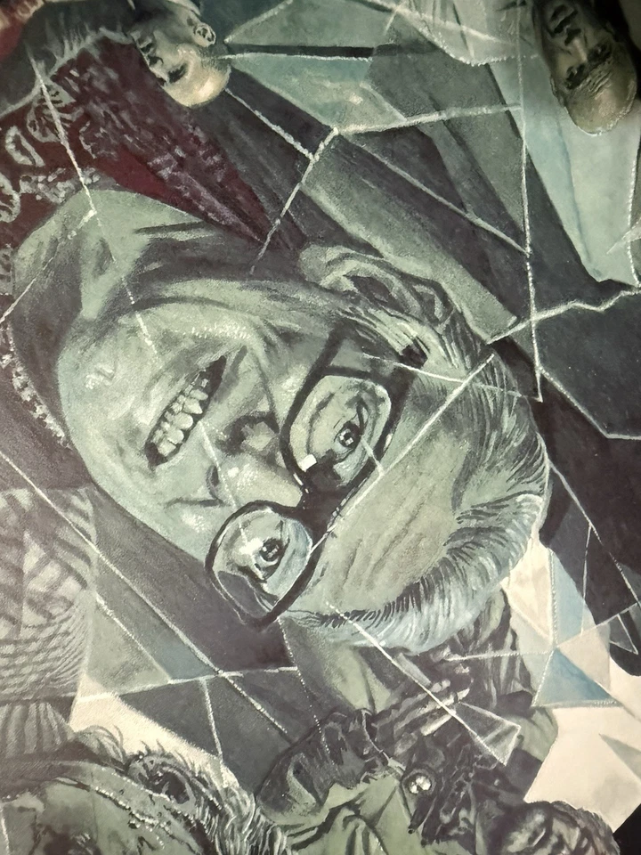 SNATCH Poster Print GABZ Domaradzki Black Variant 24x36 #’d Of 100 Like Mondo - Image 3 of 4