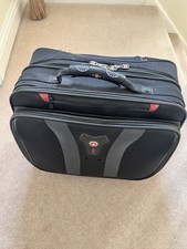 Computer case, Granada wheeled  ‘Swissgear Wenger Make’ Wheels And Long Handle