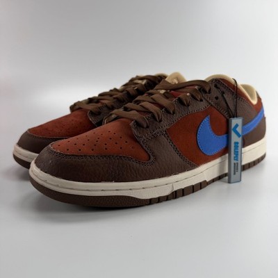 Nike Dunk Low Retro PRM Mars Stone Cacao Wow Comet Blue DR9704-200 Mens 11.5