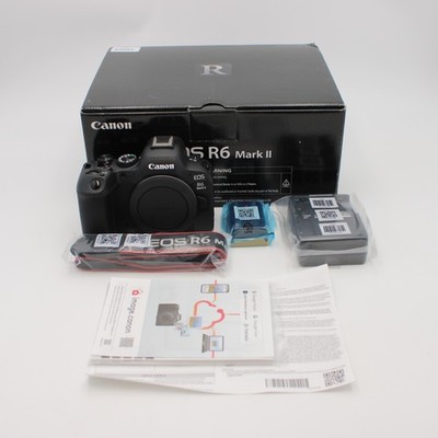 Canon EOS R6 Mark II Mirrorless Camera 24.2MP In Black 5666C002