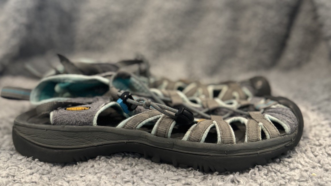 Keen Whisper 9 sandali donna grigio acqua outdoor escursionismo scarpe acqua