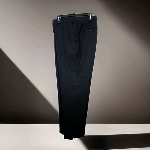 Renoir Mens Suit Separates Pants 46 Black 2-Button Vent. Nopleat 201-1 - Picture 3 of 5
