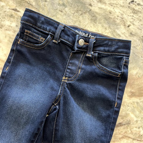 NWOT Jumping Beans Jegging Adventure Dark Wash Skinny Jeans Size 5 - Picture 2 of 4