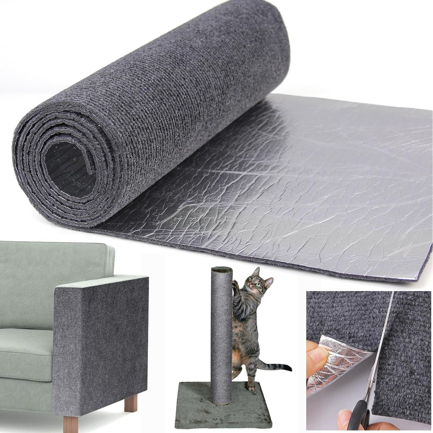 Tappetino Tiragraffi Gatti Autoadesivo 300x40cm: Comfort e Relax