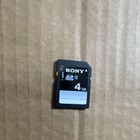 Sony 4GB SDHC SD Memory Card Compatible Brand/Model Universal Universal — photo 1