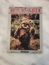 Vintage 1983 Ewok Puzzle Star Wars Return of the Jedi Craft Master Decor Display