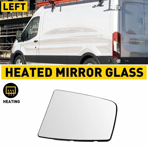 Mirror Glass Heated Upper Left Driver Side Fits For 2015-2022 Ford Transit-150