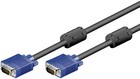 5x Full HD SVGA Monitorkabel; CAK XGA SVGA 1000 15M/15M BLACK 10m SB