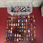 Lot of 90+ LEGO Minifigures Mixed Figures Vintage, Marvel, Star War Bulk Figures