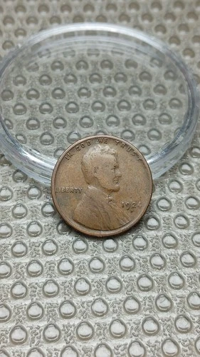 1924 D Lincoln Wheat Cent Penny Original VG                                 D064
