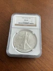 1987 Silver American Eagle NGC MS-69 Brown Label