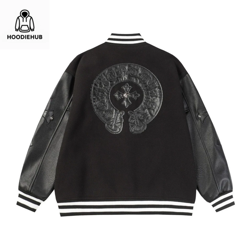 High Quality Unisex Streetwear Beautiful Black Leather Jacket || All Sizes - Image 3 of 4