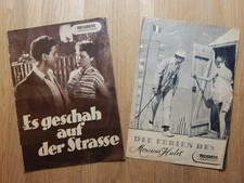 Progress Filmillustrierte Es geschah auf d. Straße Die Ferien des Monsieur Hulot