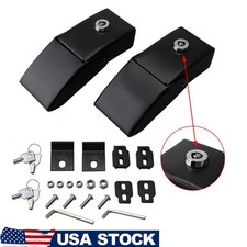 Locking Hood Catch Latch Buckle Pins Lock For Jeep Wrangler Jk Jku Us 07-2017