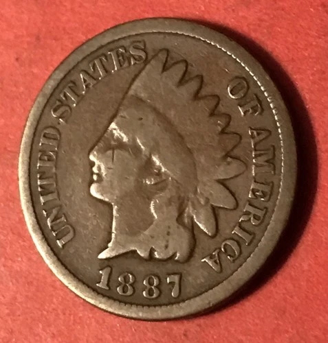 1887 Indian Head Cent, Very Good Condition, Great Detail 😎