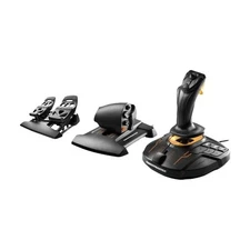 Thrustmaster T-16000M FCS Flight Pack Black USB Analog/Digital MAC Joystick, 