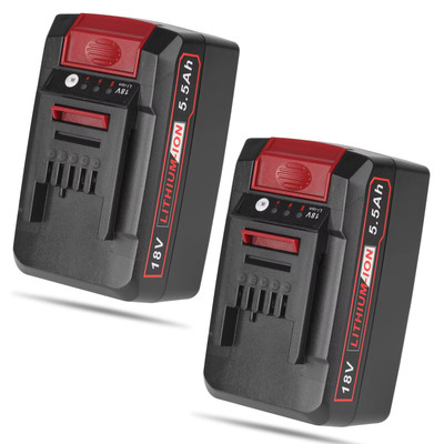 1-2-Pack-Akku Für Einhell-Power-X-Change-Starter-Kit-Akku 18 V 5,5 Ah-Akku Und T