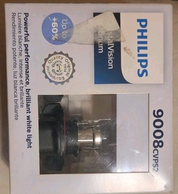 Phillips Crystal Vision Platinum Headlights 9008cvps2 P9008cvps2
