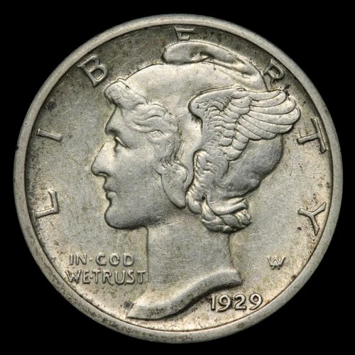 1929-S Mercury Dime — photo from another recent sale