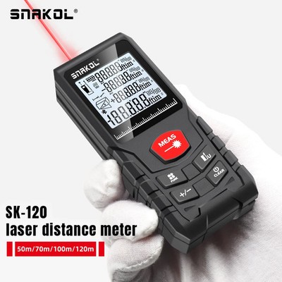 Laser Distance Meter Professional Rangefinder Digital Tape Measure ...