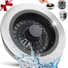 Kitchen Sink Drain Strainer Sink Stopper Anti-Clogging Wider Strainer Basket