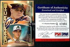 2000 Topps Chrome #449 JOSH HAMILTON '01 Signed Blue Auto PSA/DNA COA Autograph