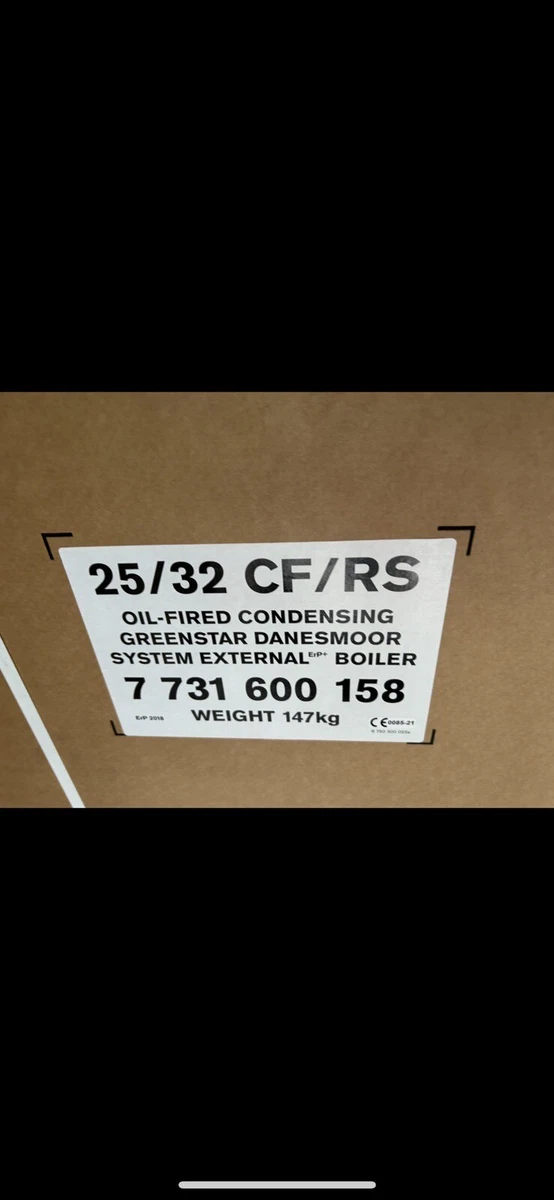 Worcester Bosch Greenstar Danesmoor 25/32kW External System Oil Boiler -  2022+ | eBay