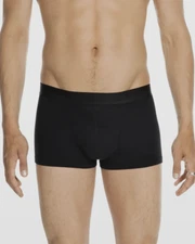 $37 HOM Men's Black Modal Stretch Logo HO1 Underwear Boxer Brief Trunk Size S