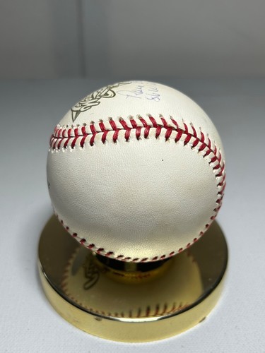 Ray Knight 1986 World Series MVP Inscribed Signed Baseball w/Steiner COA Mets - Picture 5 of 16