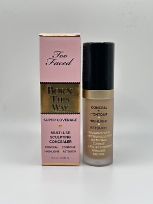 Too Faced Born This Way Super Coverage Multi-Use Sculpting Concealer  0.45 fl oz