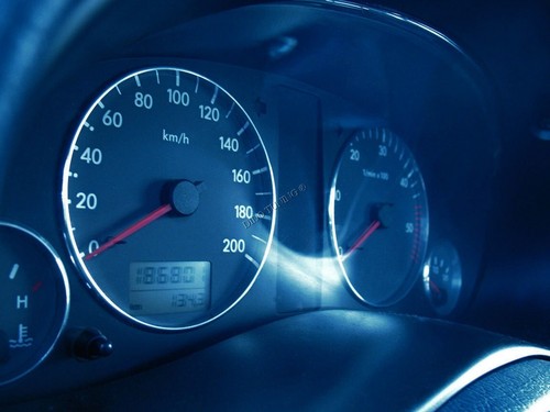 Per Seat Alhambra 1996-2000 Anelli per cruscotto in alluminio lucidato 4 pezzi - Imagen 7 de 10