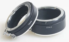 EXTENSION TUBES FOR NIKON SET OF 2 15MM/25MM
