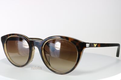 Emporio Armani Authentic Sunglasses EA 4061F 5465/13 49mm Havana