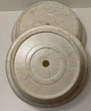 SIX 10" Round Cambro PLATE COVERS Festive Confetti Pattern PARTY!